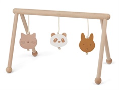 Liewood dark rose multi mix activity gym Ernie